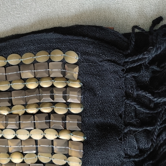 3 For $30/Beaded scarf - Picture 2 of 4